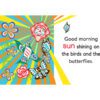 Board book page - Good morning sun
