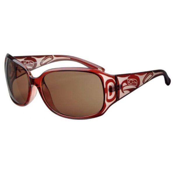 Yasmine sunglasses with Eagle design (crystal red)