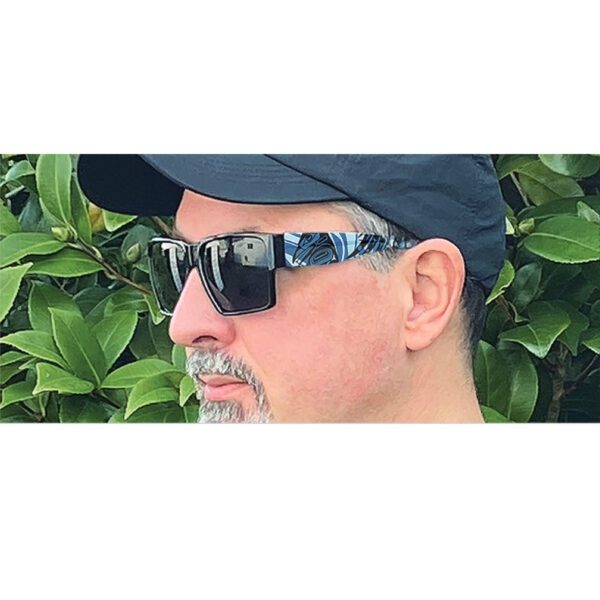 Sunglasses with Raven Moon design