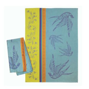 Tea towel with Swallow design